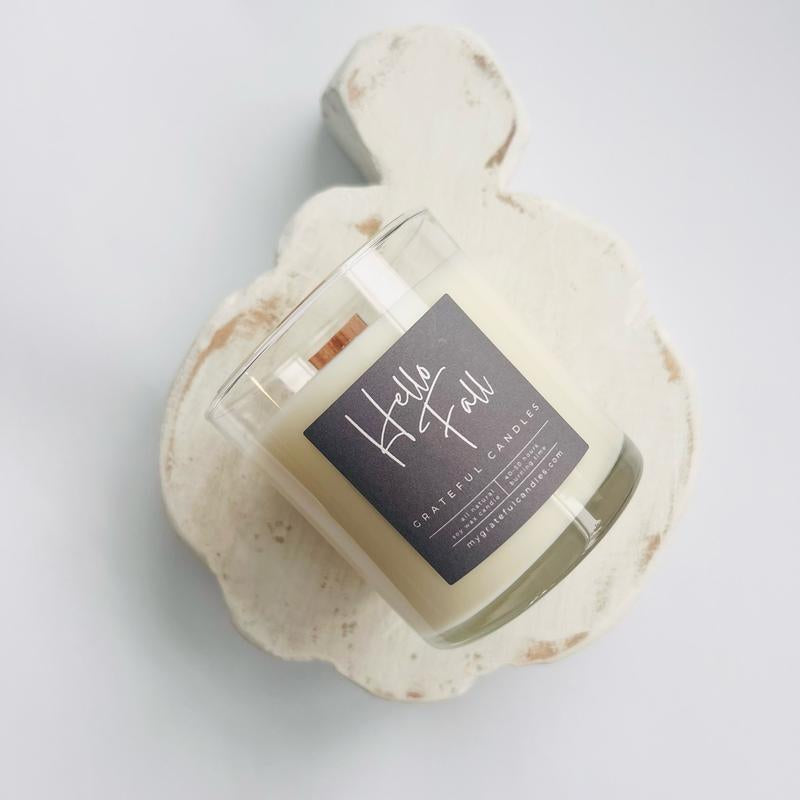 Hello Fall Soy Candle