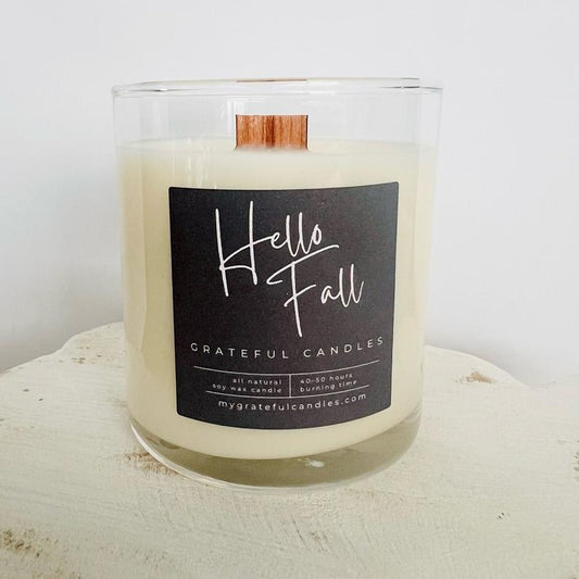 Hello Fall Soy Candle