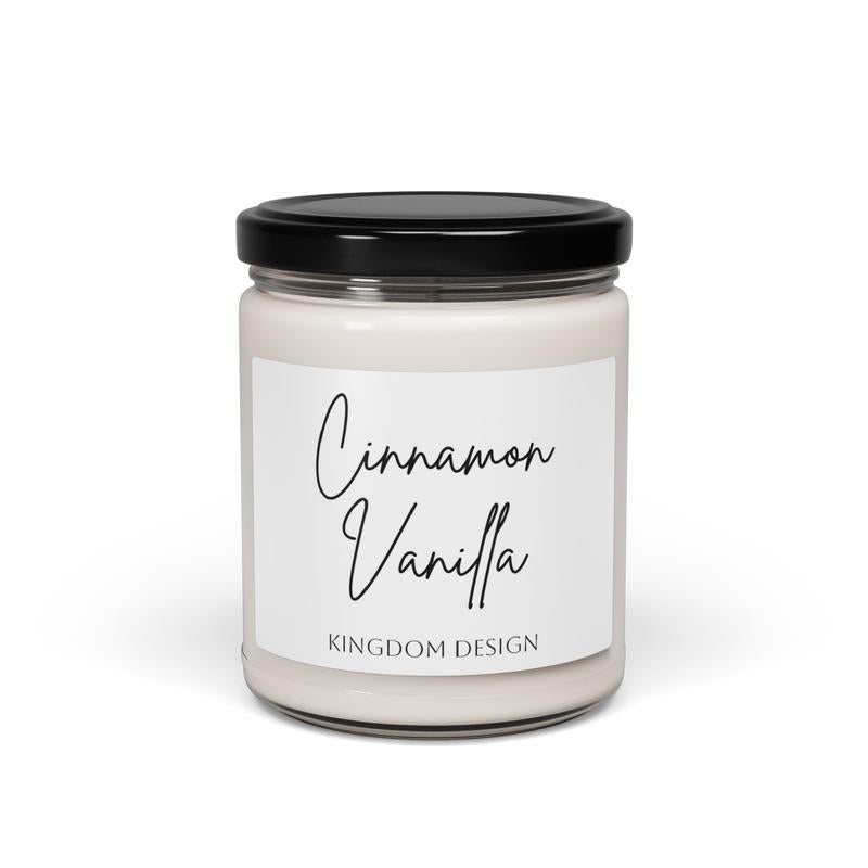 Christmas Scented Candle, Winter Soy Candle - Holiday Gift, Minimal Decor, Winter Scents, Christmas Candle, Holiday Candle Glass Coconut Christmas Candle Premium Candle Holiday Candle